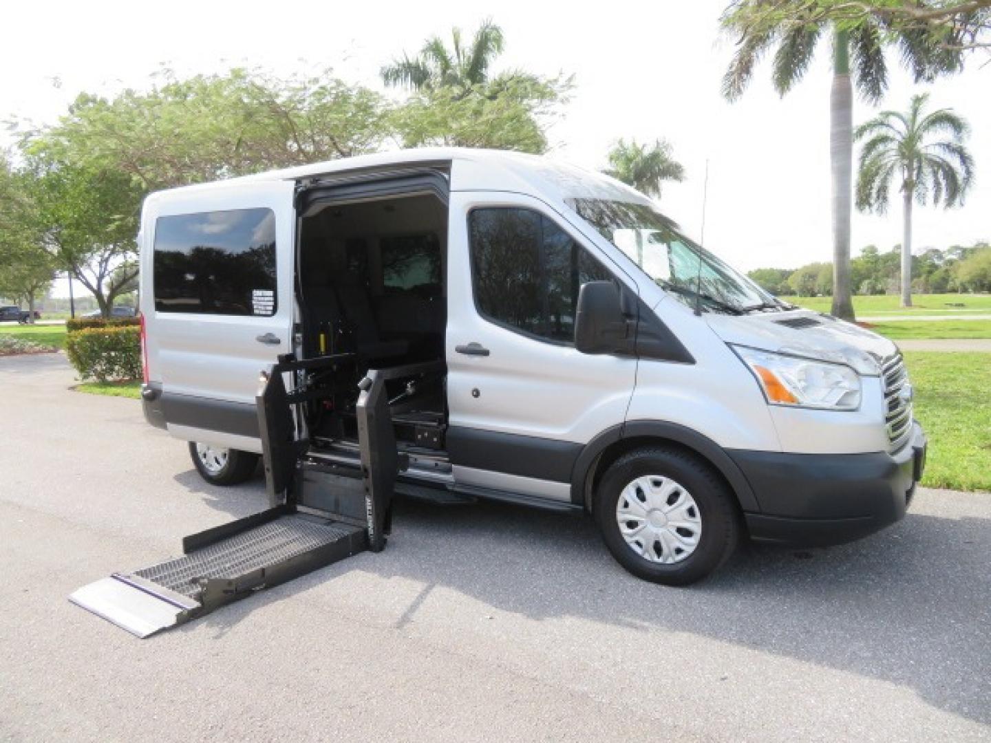 2015 Silver /Gray Ford Transit (1FBZX2CG0FK) , located at 4301 Oak Circle #19, Boca Raton, FL, 33431, (954) 561-2499, 26.388861, -80.084038 - Photo#39